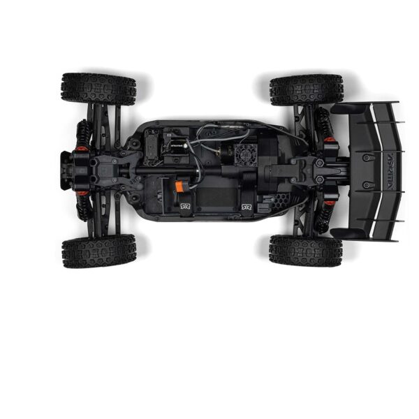 Arrma ARA4206V4T1 1/8 TYPHON MEGA 665 4X4 RTR Buggy Blue - Image 15