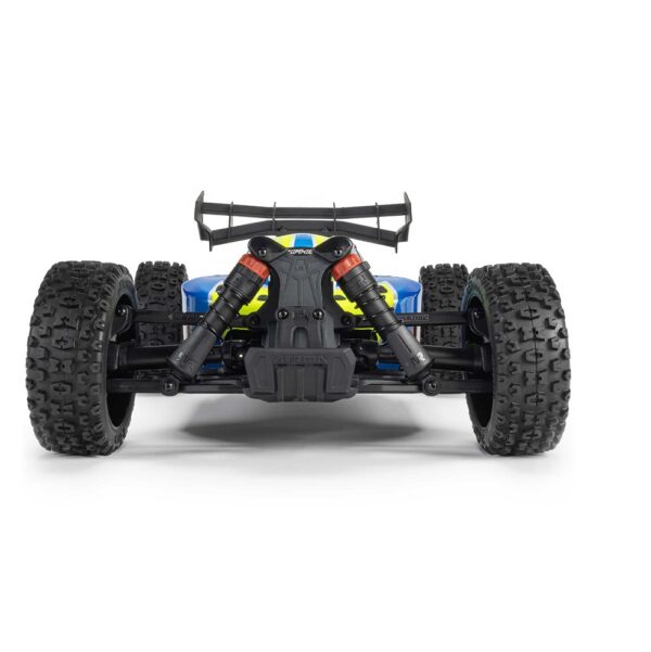 Arrma ARA4206V4T1 1/8 TYPHON MEGA 665 4X4 RTR Buggy Blue - Image 4