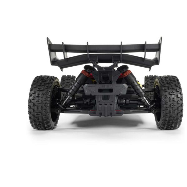 Arrma ARA4206V4T2 1/8 TYPHON MEGA 665 4X4 RTR Buggy Yellow - Image 8