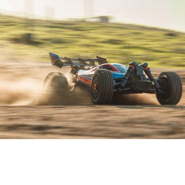 Arrma ARA4206V4T3 1/8 TYPHON MEGA 665 4X4 RTR Buggy Red - Image 25