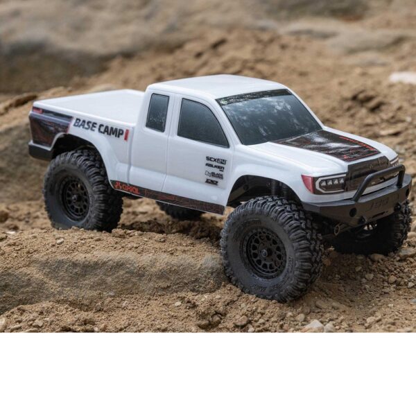 Axial AXI-1219T1 1/24 SCX24 Base Camp 4WD Rock Crawler RTR White - Image 17