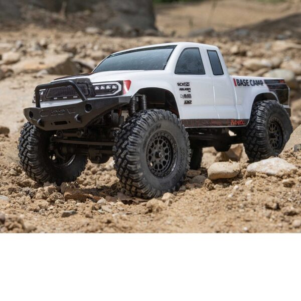 Axial AXI-1219T1 1/24 SCX24 Base Camp 4WD Rock Crawler RTR White - Image 19
