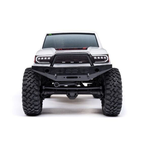 Axial AXI-1219T1 1/24 SCX24 Base Camp 4WD Rock Crawler RTR White - Image 4