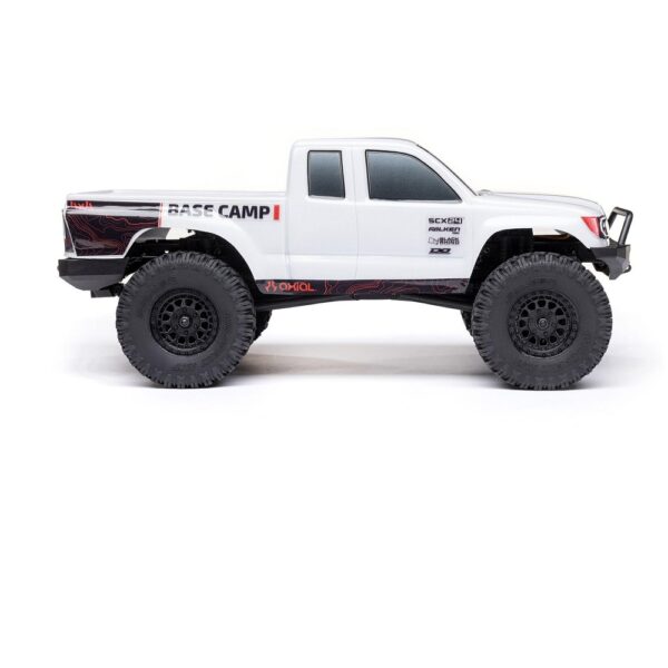 Axial AXI-1219T1 1/24 SCX24 Base Camp 4WD Rock Crawler RTR White - Image 5