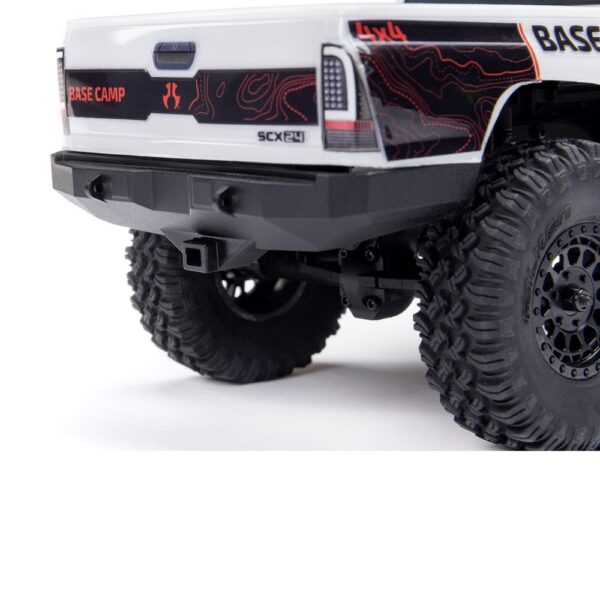 Axial AXI-1219T1 1/24 SCX24 Base Camp 4WD Rock Crawler RTR White - Image 8