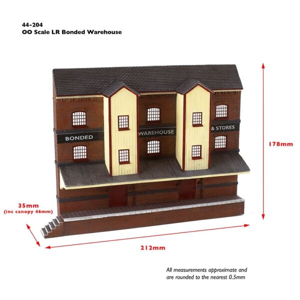 Bachmann 44-204 Low Relief Bonded Warehouse - Image 2