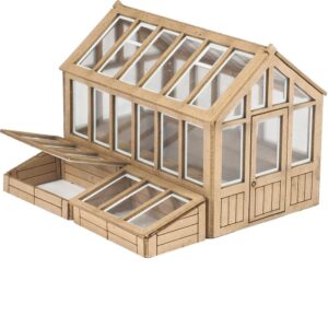 Metcalfe PN814 N SCALE GREENHOUSE