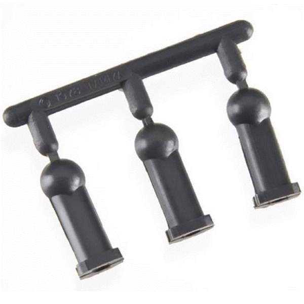 Tamiya 0445563 4mm Adjuster (Black 3 Pcs)