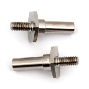 Team Associated AS91683 B6/B6.1 TITANIUM FRONT AXLES