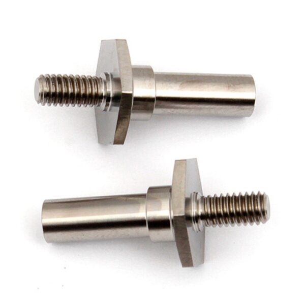 Team Associated AS91683 B6/B6.1 TITANIUM FRONT AXLES