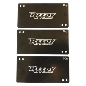 Team Associated AS27355 REEDY SHORTY LIPO BATTERY WEIGHT SET (20g-34g-50g)