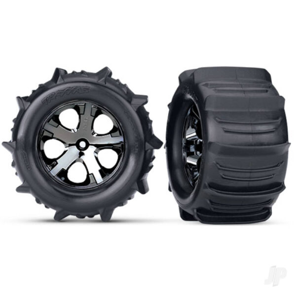 Traxxas TRX3689 Wheels & Tyres, Assembled Glued (2.8in) (2 pcs)