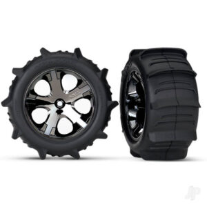 Traxxas TRX3776 Wheels & Tyres, assembled, glued (2.8")