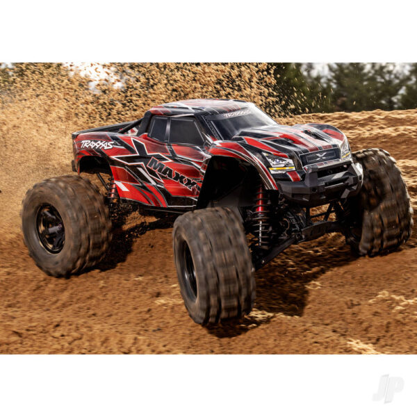 Traxxas TRX77096-4-RED X-Maxx Belted 1:6 8S 4WD Electric Monster Truck, Red - Image 24