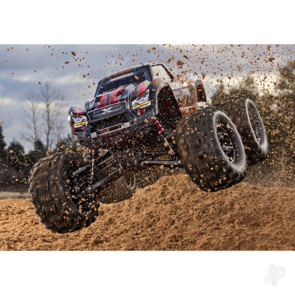 Traxxas TRX77096-4-RED X-Maxx Belted 1:6 8S 4WD Electric Monster Truck, Red - Image 23