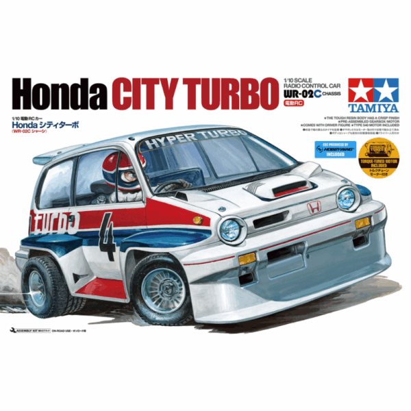 Tamiya 58611 Honda City Turbo (WR-02C) - Image 2