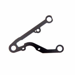 Mugen A2167F Lower front axle wishbone (-1mm)