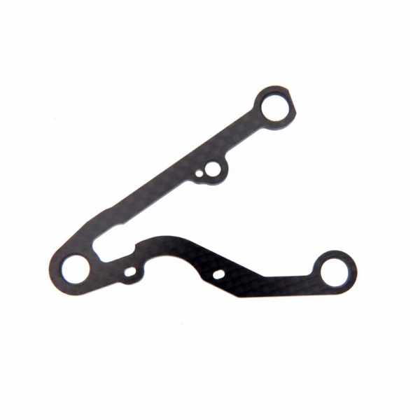 Mugen A2167F Lower front axle wishbone (-1mm)