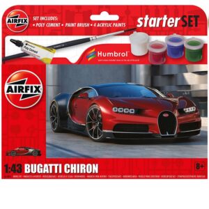 Airfix A55005 Starter Set - Bugatti Chiron 1:43 Scale