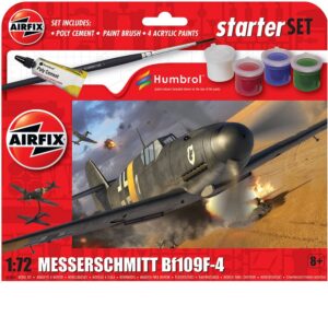 Airfix A55014 Starter Set - Messerschmitt Bf109F-4 (1:72 Scale)