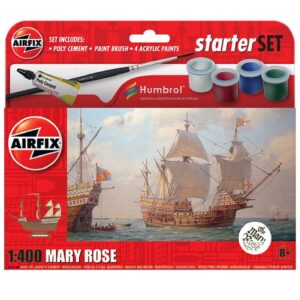 Airfix A55114A Starter Set - Mary Rose (1:400 Scale)
