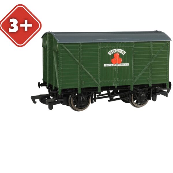 Bachmann 77012BE Thomas & Friends OO/HO Gauge Ventilated Van (Sodor Fruit & Vegetable Co.)