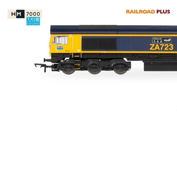 Hornby R30429TXS RailRoad Plus: Class 66 - GBRf - 66723 'Chinook' (DCC Sound Fitted) - Image 2
