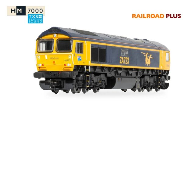 Hornby R30429TXS RailRoad Plus: Class 66 - GBRf - 66723 'Chinook' (DCC Sound Fitted) - Image 5