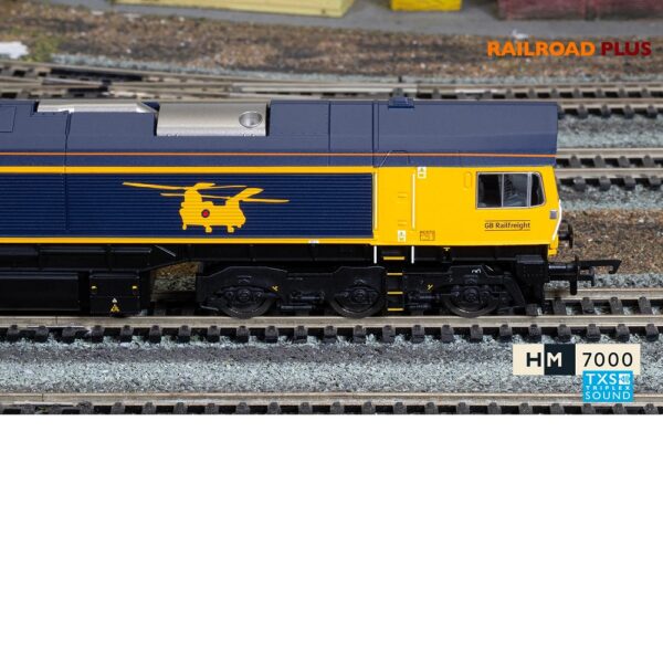 Hornby R30429TXS RailRoad Plus: Class 66 - GBRf - 66723 'Chinook' (DCC Sound Fitted) - Image 6