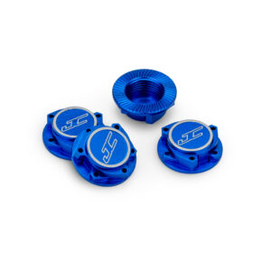 J Concepts JC5021-1 17mm Punisher Clutch Wheel Nut, 4pc - Blue