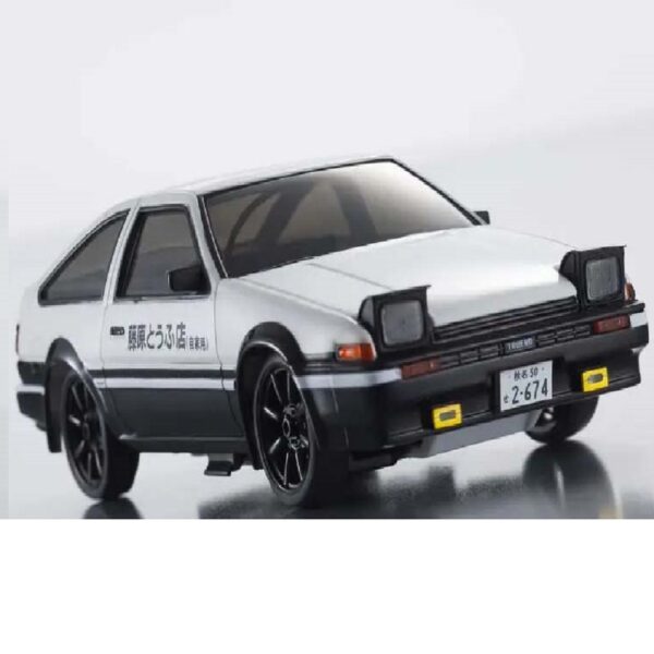 Kyosho K.66601A First Mini-Z 1-28 Initial-D Toyota Sprinter Trueno AE86 WH-BK 4 - Image 5