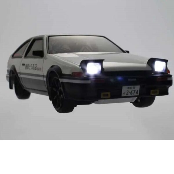 Kyosho K.66601A First Mini-Z 1-28 Initial-D Toyota Sprinter Trueno AE86 WH-BK 4 - Image 4