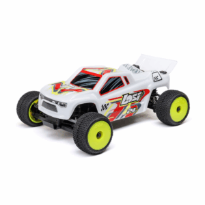 LOSI LOS-1392T1 1/28 Micro-T 2WD Stadium Truck RTR White