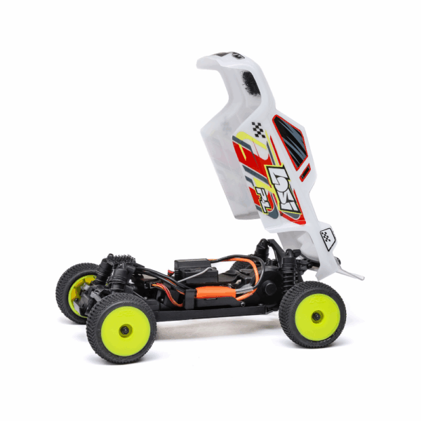 LOSI LOS-1392T1 1/28 Micro-T 2WD Stadium Truck RTR White - Image 15