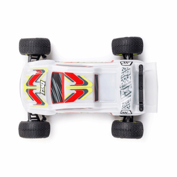 LOSI LOS-1392T1 1/28 Micro-T 2WD Stadium Truck RTR White - Image 6