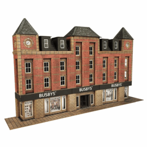 Metcalfe PN179 N Scale Low Relief Department Store