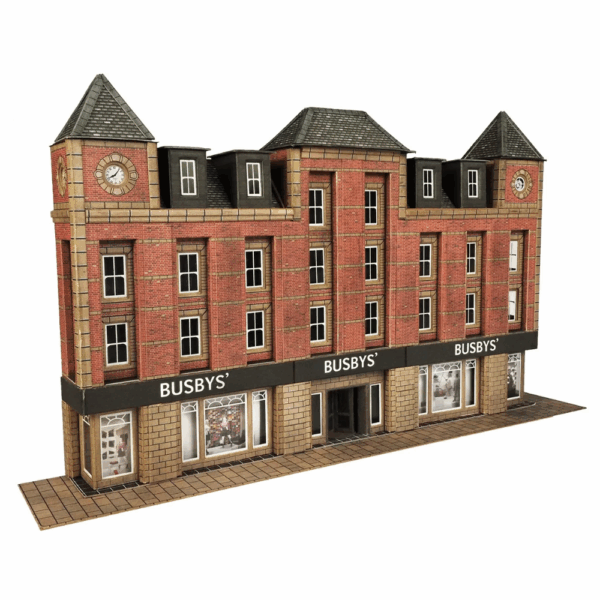 Metcalfe PN179 N Scale Low Relief Department Store