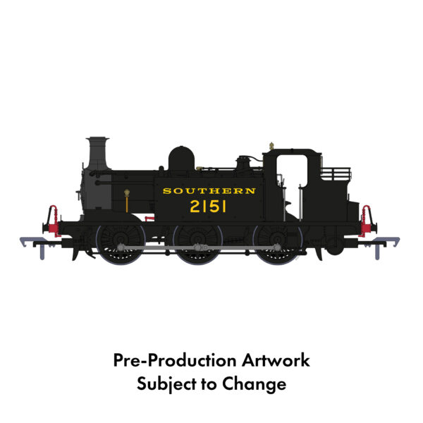 Rapido 936508 E1 No.2151 Southern Black DCC Sound Fitted