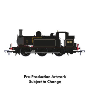 Rapido 936511 E1 No.32151 BR Black (lined – no emblem) DCC Sound Fitted