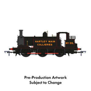 Rapido 936514 E1 No.30 Hartley Main Colliery DCC Sound Fitted