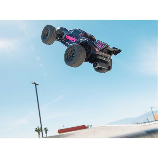 Arrma ARA3505T3 1/10 VORTEKS 223S DSC 2WD RTR Brushless Stadium Truck, Pink - Image 19