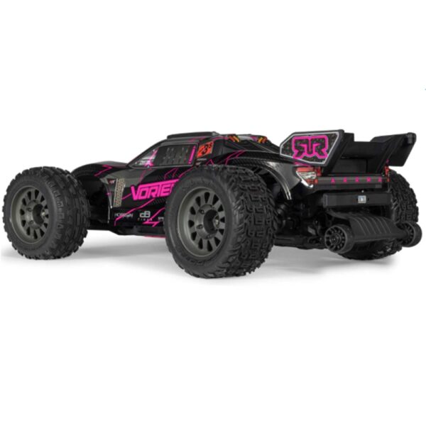 Arrma ARA3505T3 1/10 VORTEKS 223S DSC 2WD RTR Brushless Stadium Truck, Pink - Image 16