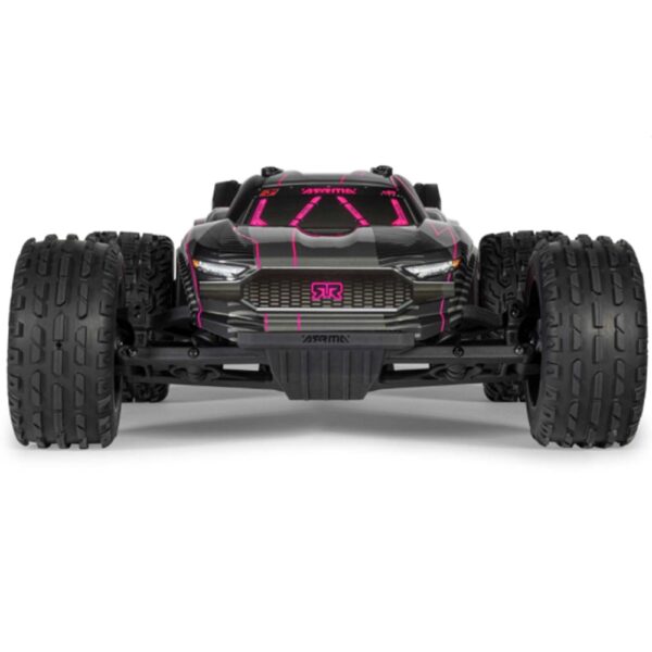 Arrma ARA3505T3 1/10 VORTEKS 223S DSC 2WD RTR Brushless Stadium Truck, Pink - Image 14