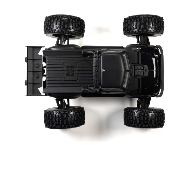Arrma ARA8611V6T1 1/8 NOTORIOUS 6S V6 4X4 BLX Stunt Truck RTR Black - Image 14