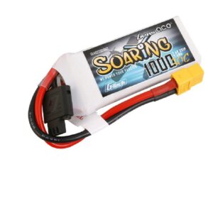 Gens Ace GT2S1000-30X60 Li-Po G-Tech 2S 7.4V 1000mAh 30C Soaring with XT60