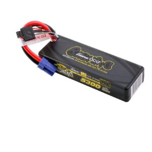 Gens Ace GT2S5300-100E5 Li-Po Car G-Tech 2S 7.4V 5300mAh 100C Bashing w/EC5 (Promoto