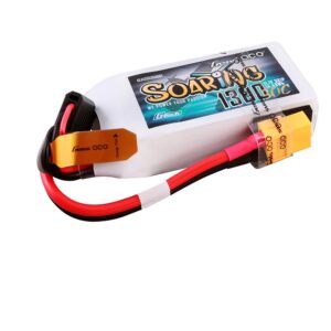 Gens Ace GT3S1300-60X6 Li-Po G-Tech 3S 11.1V 1300mAh 60C Soaring with XT60