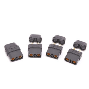 MonkeyKing MK2910HFBK XT90 Plug with Sheath Female Only Black - 4pcs