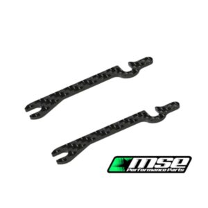 Mugen MA2008 Upperarm Shim, Carbon 1.0mm - MTC2 (2)