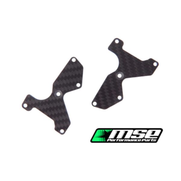 Mugen ME8038 MBX8R Front Arm Insert  3.0mm (CFRP)
